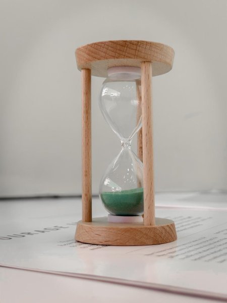 ساعة رملية 10 دقايق